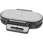 Clatronic WA 3745 Dvojitý vaflovač Inox , černá
