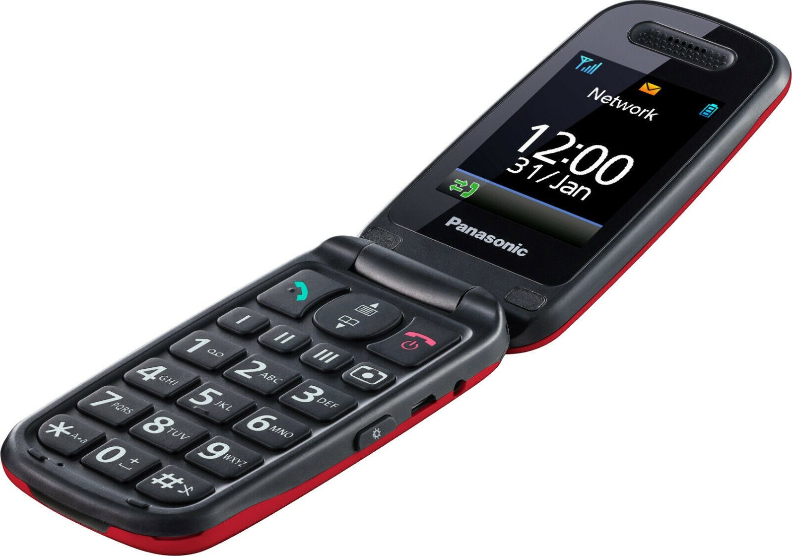 Panasonic KX-TU456EXRE Red