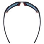 Uvex Sportstyle 310, black mat/red