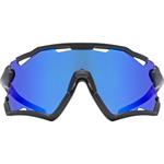 Uvex Sportstyle 228, black mat/mirror blue