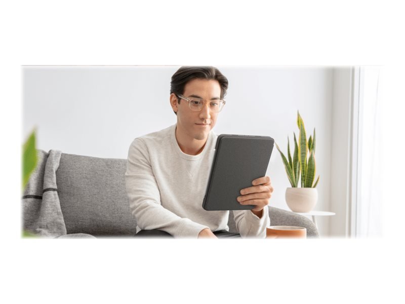 Logitech Combo Touch pro iPad Pro 11" (1., 2., 3.. gen), šedá - US INTL