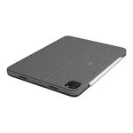 Logitech Combo Touch pro iPad Pro 11" (1., 2., 3.. gen), šedá - US INTL