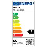 IMMAX NEO RONDATE SMART stropní svítidlo 80cm 65W šedá Zigbee 3.0, TUYA