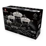 BerlingerHaus 15dílná sada nádobí Royal Black Collection
