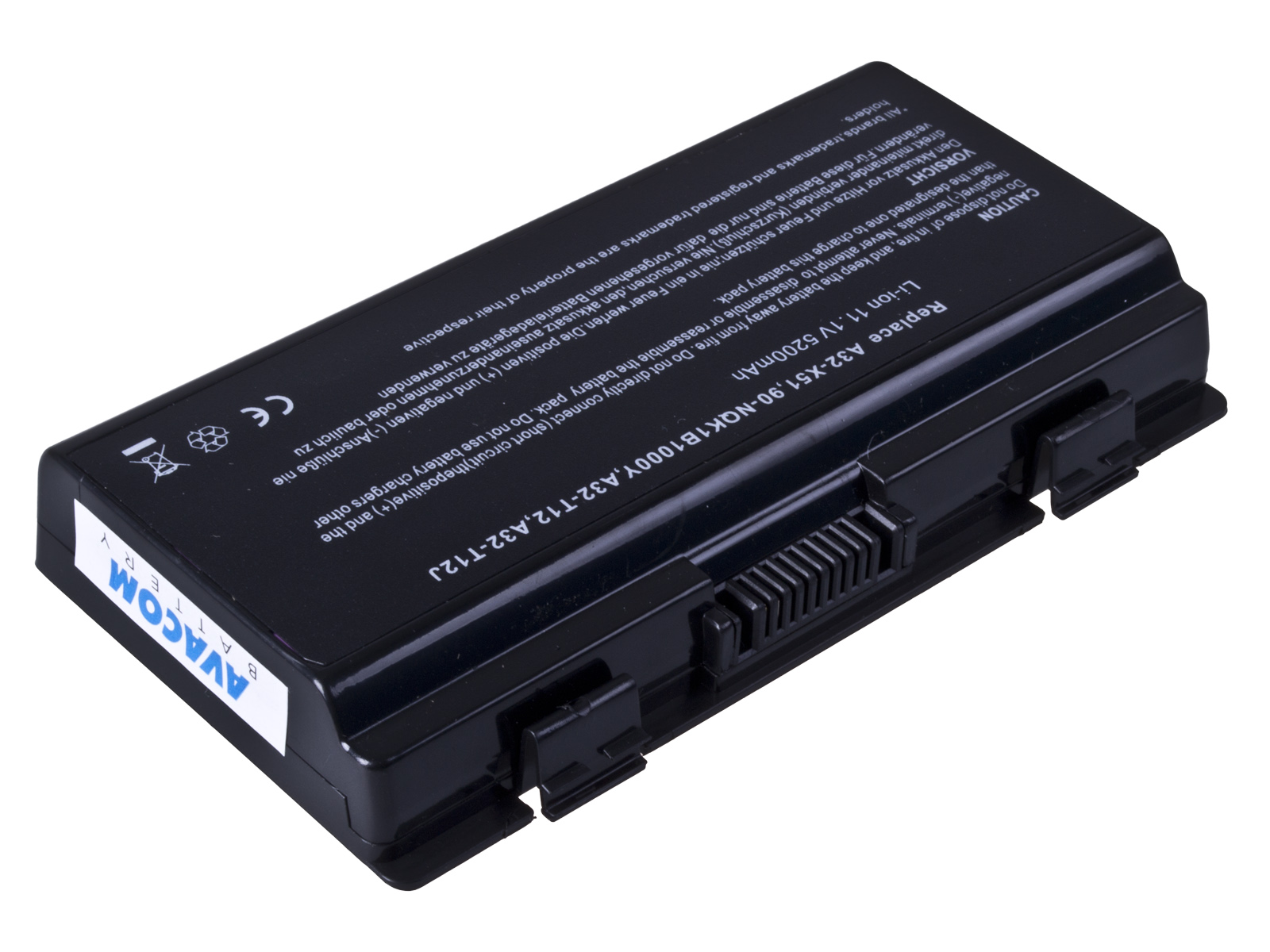 AVACOM Asus X51, X58 series A32-X51, A32-T12 Li-Ion 11,1V 5200mAh/58Wh
