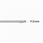 NB Apple MacBook Air 15",M2 8-core CPU/10-core GPU,8GB,512GB,Silver,CZ (MQKT3CZ/A)