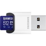 Samsung microSDXC 512GB PRO Plus + USB adaptér