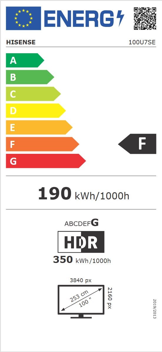 100" HISENSE 100U7SE (2026)