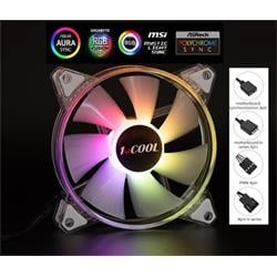 1stCOOL AURA EVO ARGB PWM Crystal 12cm ventilátor