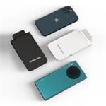 1stCOOL Bezdrôtová nabíjačka QI so skladacím stojanom, biela, USB-C