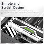 1stCOOL GPU Holder Metal White, držák VGA kovový bílý