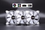 1stCOOL KIT AURA EVO CRYSTAL ARGB 3x CRYSTAL White + Nano ovládač
