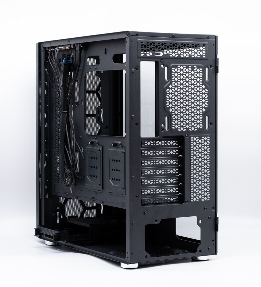 1stCOOL MiddleTower Wind Storm Black + sada ARGB