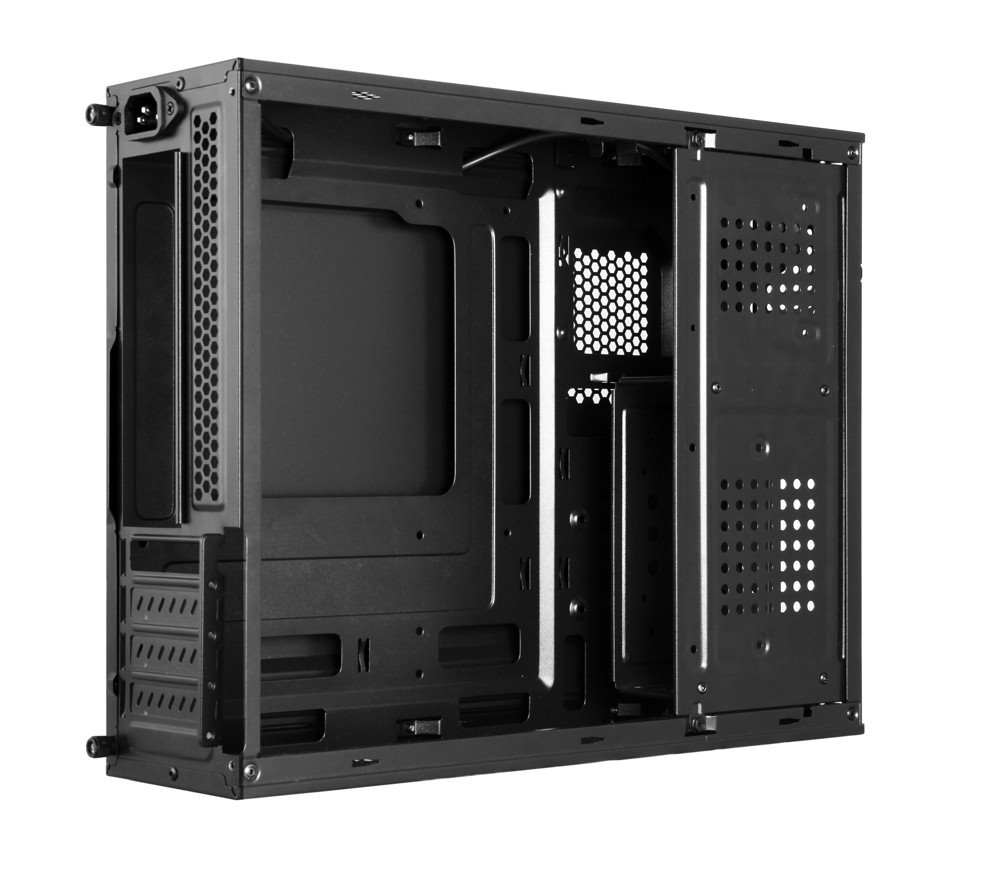 1stCOOL SFF case COMPACT 1, AU, USB3.0, USB-C, čítačka kariet, ventilátor