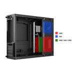 1stCOOL SFF case COMPACT 1, AU, USB3.0, USB-C, čítačka kariet, ventilátor