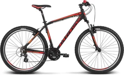 2018 KROSS 26" HEXAGON 2.0 vel.17" - black/red/orange matt