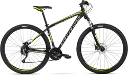 2018 KROSS 27,5" HEXAGON 6 vel.15" - black/graphite/lime matt