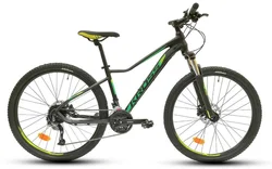 2018 KROSS 27,5" LEA 7 vel.15" - black/green matt