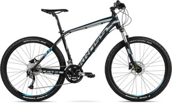 2018 KROSS 27,5" LEVEL 3.0 vel.16" - black/steel/blue matt