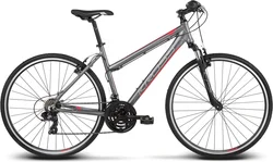 2018 KROSS 28" EVADO 1 dámský vel.17" - graphite/rapsberry matt