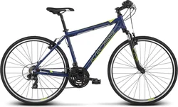 2018 KROSS 28" EVADO 1 vel.21" - navy blue/lime matt