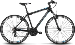 2018 KROSS 28" EVADO 2 vel.21" - black/blue glossy