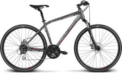 2018 KROSS 28" EVADO 4 vel.21" - graphite/red matt