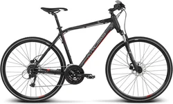2018 KROSS 28" EVADO 5 vel.21" - black/red matt