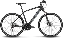2018 KROSS 28" EVADO 8 vel.21" - black/blue matt