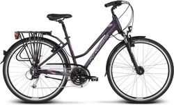 2018 KROSS 28" TRANS 5 dámský vel.17" - violet/silver matt