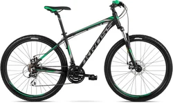 2018 KROSS 29" HEXAGON 4.0 vel.23" - black/graphite/green matt