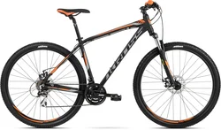 2018 KROSS 29" HEXAGON 4.0 vel.23" - black/graphite/orange matt