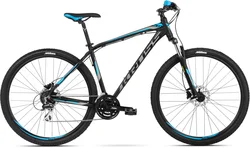 2018 KROSS 29" HEXAGON 5.0 vel.23" - black/graphite/blue matt