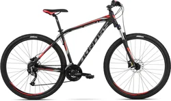 2018 KROSS 29" HEXAGON 6.0 vel.23" - black/graphite/red matt
