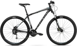2018 KROSS 29" HEXAGON 7.0 vel.23" - black/graphite/steel matt