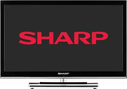 24" SHARP LC-24LE250V-BK