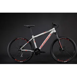 27,5" SILVERBACK 2019 Stride Comp - 18" - pewter grey/ granite grey/ hot red