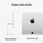 27" Apple Studio Display XDR - Sklo s nanotextúrou - Stojan s nastaviteľným sklonom a výškou