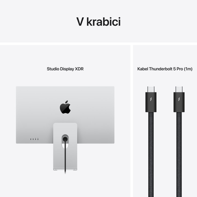 27" Apple Studio Display XDR - Štandardné sklo - Stojan s nastaviteľným sklonom a výškou