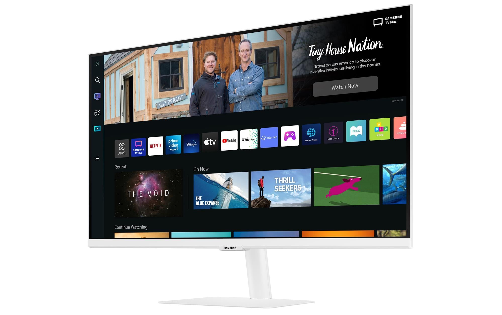 27" Samsung Smart Monitor M5 bílý