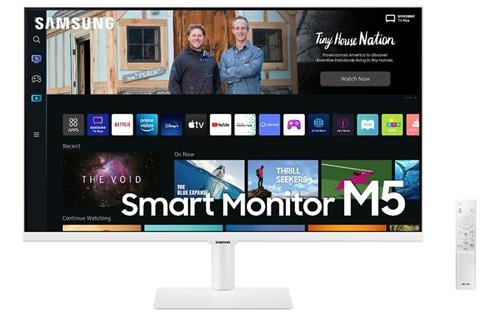 27" Samsung Smart Monitor M5 bílý