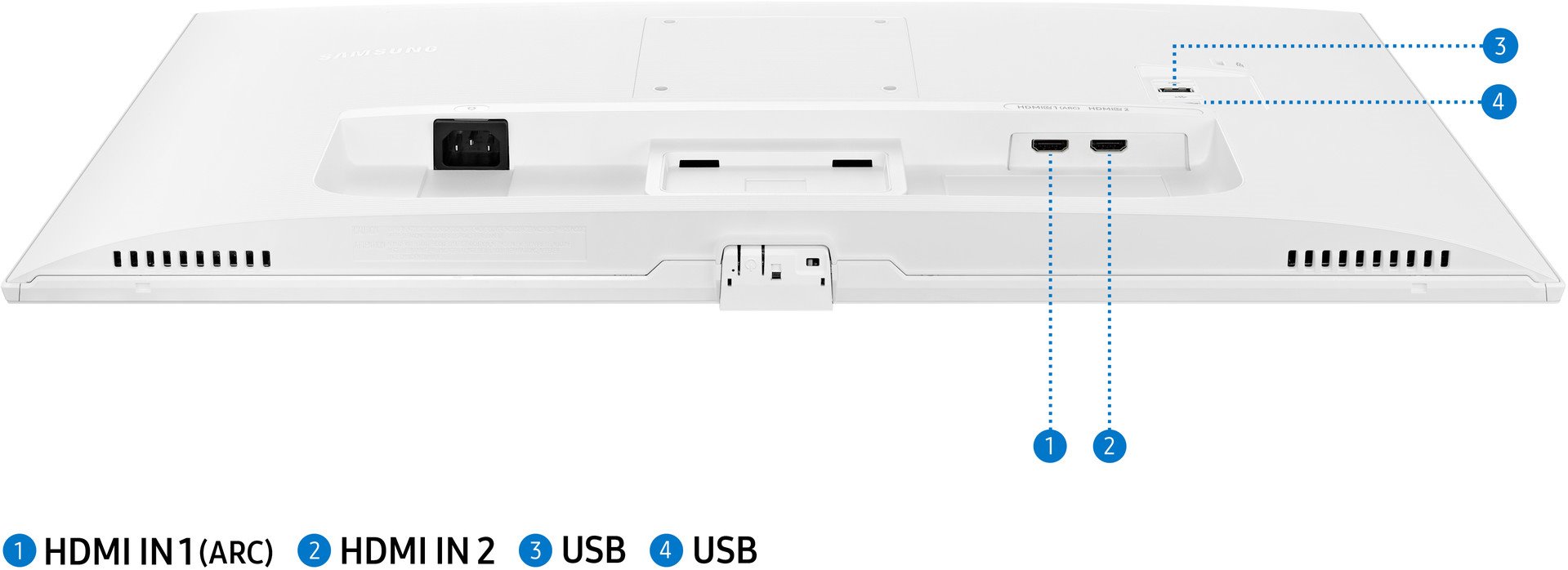 27" Samsung Smart Monitor M5 White
