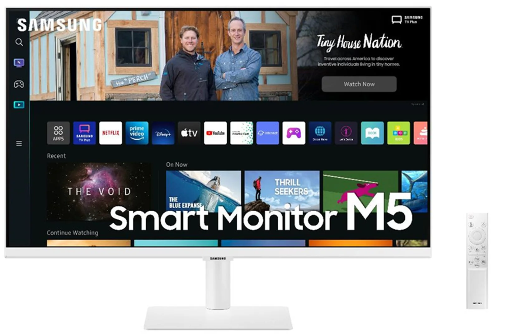 27" Samsung Smart Monitor M5 White