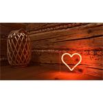2Kids Toys LED NEON LIGHT lampička Srdce červené