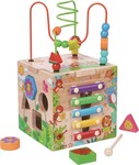 2Kids Toys Motorická kocka s labyrintom Veselé zvieratká