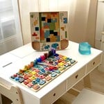 2Kids Toys Multifunkčná doska na vkladanie 6 v 1