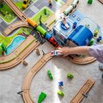 2Kids Toys Vláčkodráha Město a Vesnice 200 dílů