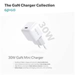 30W GaN mini nabíjačka Epico - biela