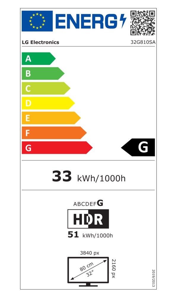 31,5" LG 32G810SA-W s webOS
