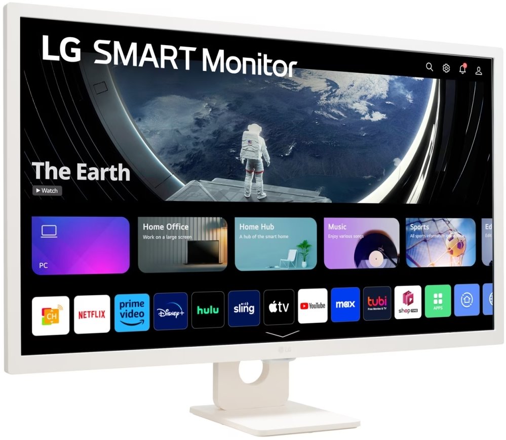 31,5" LG monitor 32SR50F-W s webOS